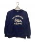 STUDIO D'ARTISAN（ステュディオダルチザン）の古着「プリントスウェット」｜ネイビー