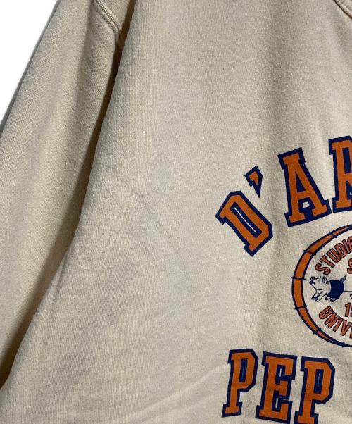 STUDIO D'ARTISAN（ステュディオダルチザン）STUDIO D'ARTISAN (ステュディオダルチザン) プリントスウェット ベージュ サイズ:XXLの古着・服飾アイテム