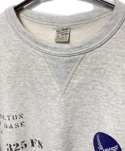 BUZZ RICKSON'S（バズリクソンズ）BUZZ RICKSON'S (バズリクソンズ) 裏起毛スウェット ベージュ サイズ:XXLの古着・服飾アイテム