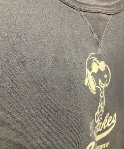 BUZZ RICKSON'S（バズリクソンズ）BUZZ RICKSON'S (バズリクソンズ) PEANUTS (ピーナッツ) プリントスウェット グレー サイズ:XXLの古着・服飾アイテム