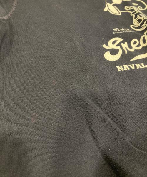 BUZZ RICKSON'S（バズリクソンズ）BUZZ RICKSON'S (バズリクソンズ) PEANUTS (ピーナッツ) プリントスウェット グレー サイズ:XXLの古着・服飾アイテム