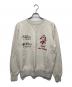 BUZZ RICKSON'S（バズリクソンズ）の古着「SET-IN CREW NECK SWEAT SHIRT “512nd FTR SQ”」｜アイボリー