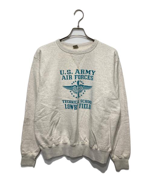 BUZZ RICKSON'S（バズリクソンズ）BUZZ RICKSON'S (バズリクソンズ) 裏起毛プリントスウェット アイボリー サイズ:XXLの古着・服飾アイテム