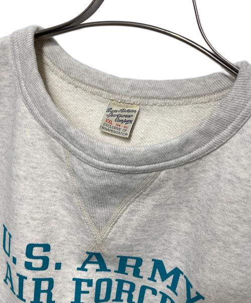 BUZZ RICKSON'S（バズリクソンズ）BUZZ RICKSON'S (バズリクソンズ) 裏起毛プリントスウェット アイボリー サイズ:XXLの古着・服飾アイテム