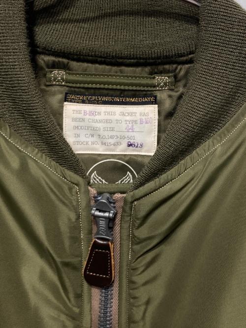 BUZZ RICKSON'S（バズリクソンズ）BUZZ RICKSON'S (バズリクソンズ) Type B-15Cフライトジャケット カーキ サイズ:44の古着・服飾アイテム