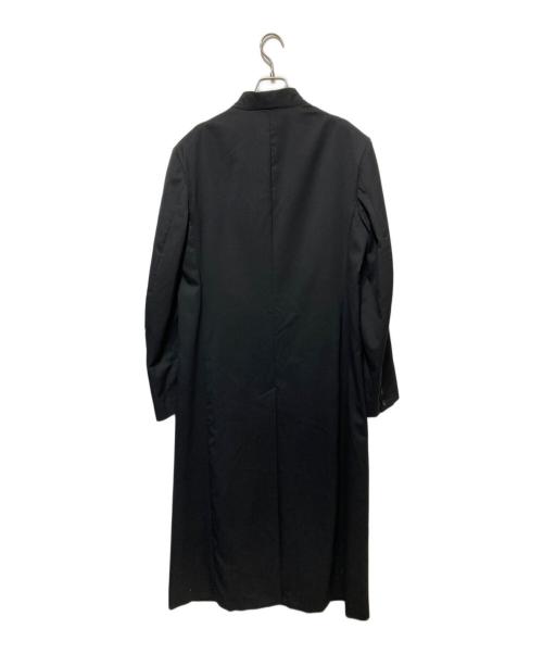 s'yte（サイト）s'yte (サイト) T/W GABARDINE COLLARLESS 5-BUTTON LONG JACKET ブラック サイズ:3の古着・服飾アイテム