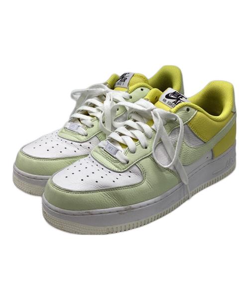 NIKE（ナイキ）NIKE (ナイキ) AIR FORCE 1 LOW BY YOU/エアフォース1 イエロー×ホワイト サイズ:27cmの古着・服飾アイテム
