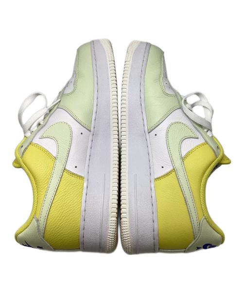 NIKE（ナイキ）NIKE (ナイキ) AIR FORCE 1 LOW BY YOU/エアフォース1 イエロー×ホワイト サイズ:27cmの古着・服飾アイテム