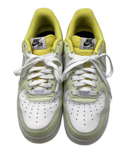 NIKE（ナイキ）NIKE (ナイキ) AIR FORCE 1 LOW BY YOU/エアフォース1 イエロー×ホワイト サイズ:27cmの古着・服飾アイテム