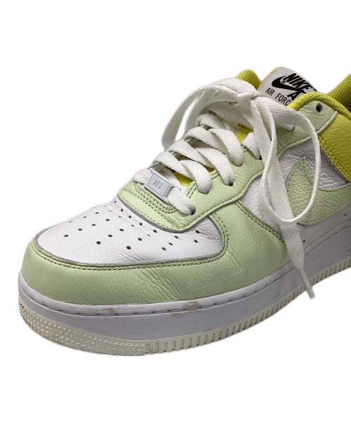 NIKE（ナイキ）NIKE (ナイキ) AIR FORCE 1 LOW BY YOU/エアフォース1 イエロー×ホワイト サイズ:27cmの古着・服飾アイテム