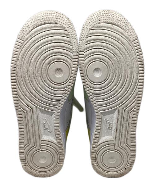 NIKE（ナイキ）NIKE (ナイキ) AIR FORCE 1 LOW BY YOU/エアフォース1 イエロー×ホワイト サイズ:27cmの古着・服飾アイテム