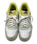 中古・古着 NIKE (ナイキ) AIR FORCE 1 LOW BY YOU/エアフォース1 イエロー×ホワイト サイズ:27cm：6000円