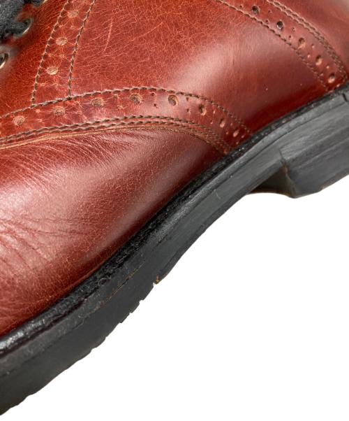 JOHNSTON&MURPHY（ジョンストン＆マーフィー）JOHNSTON&MURPHY (ジョンストン＆マーフィー) プレーントゥシューズ ブラウン サイズ:71/2の古着・服飾アイテム