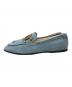 TOD'S (トッズ) KATE ローファー ブルー サイズ:371/2：19000円