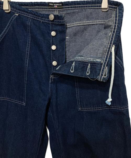 POLO JEANS CO.（ポロジーンズカンパニー）POLO JEANS CO. (ポロジーンズカンパニー) デニムベイカーパンツ インディゴ サイズ:6×31の古着・服飾アイテム