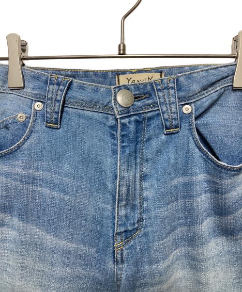 YANUK（ヤヌーク）YANUK (ヤヌーク) デニムパンツ ブルー サイズ:22の古着・服飾アイテム