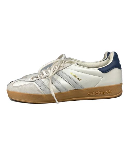 BEAUTY&YOUTH（ビューティーアンドユース）BEAUTY&YOUTH (ビューティーアンドユース) adidas (アディダス) GAZELLE INDOOR/ガゼル インドア ホワイト×グレー サイズ:26.5の古着・服飾アイテム