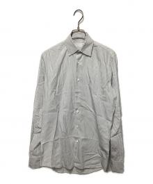 PRADA（プラダ）の古着「ストレッチポプリンシャツ」｜ホワイト