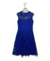 TADASHI SHOJI (タダシ ショージ) ムーンスターレースドレス ブルー サイズ:2：15000円