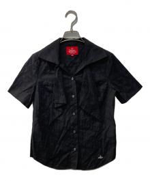 Vivienne Westwood RED LABEL（ヴィヴィアンウエストウッドレッドレーベル）の古着「半袖シャツ」｜ブラック