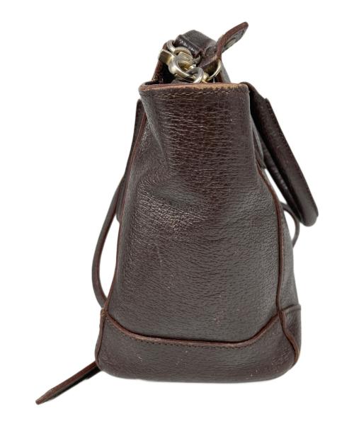 Vivienne Westwood（ヴィヴィアンウエストウッド）Vivienne Westwood (ヴィヴィアンウエストウッド) 2WAYバッグ ブラウンの古着・服飾アイテム