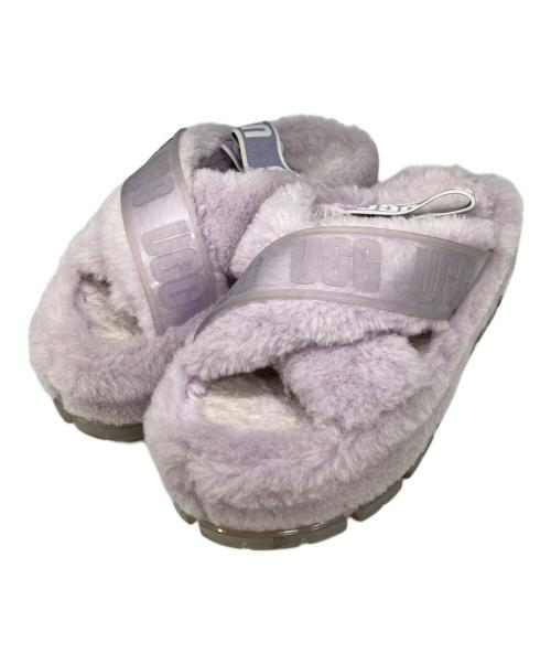 UGG（アグ）UGG (アグ) Fuzzita Clear/ファジータクリア パープル サイズ:US6の古着・服飾アイテム