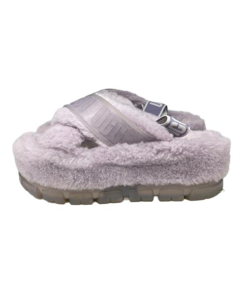 UGG（アグ）UGG (アグ) Fuzzita Clear/ファジータクリア パープル サイズ:US6の古着・服飾アイテム