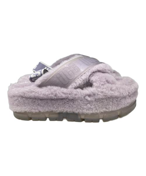 UGG（アグ）UGG (アグ) Fuzzita Clear/ファジータクリア パープル サイズ:US6の古着・服飾アイテム