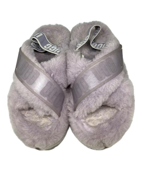 UGG（アグ）UGG (アグ) Fuzzita Clear/ファジータクリア パープル サイズ:US6の古着・服飾アイテム