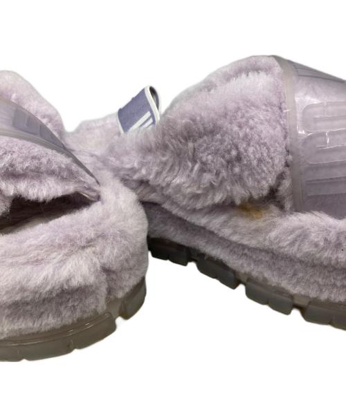 UGG（アグ）UGG (アグ) Fuzzita Clear/ファジータクリア パープル サイズ:US6の古着・服飾アイテム