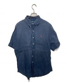 RALPH LAUREN（ラルフローレン）の古着「90s-00s/リネンシャツ」｜ネイビー