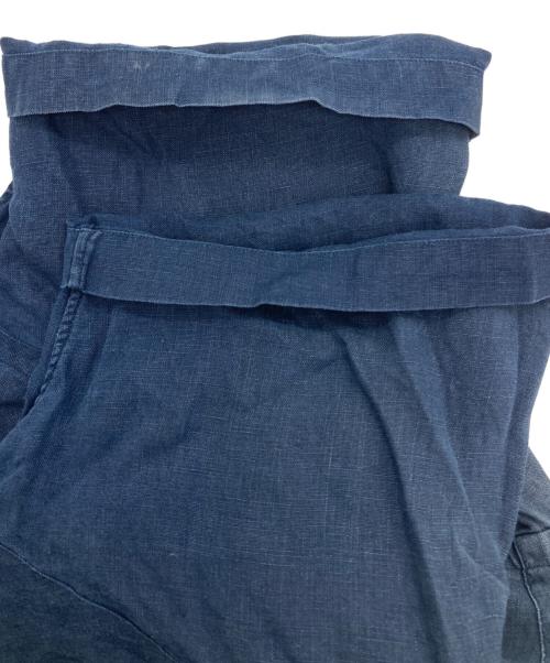 RALPH LAUREN（ラルフローレン）RALPH LAUREN (ラルフローレン) リネンシャツ ネイビー サイズ:Ｌの古着・服飾アイテム