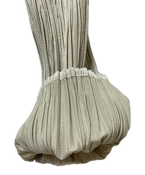 PLEATS PLEASE（プリーツプリーズ）PLEATS PLEASE (プリーツプリーズ) プリーツカーディガン カーキ サイズ:3の古着・服飾アイテム