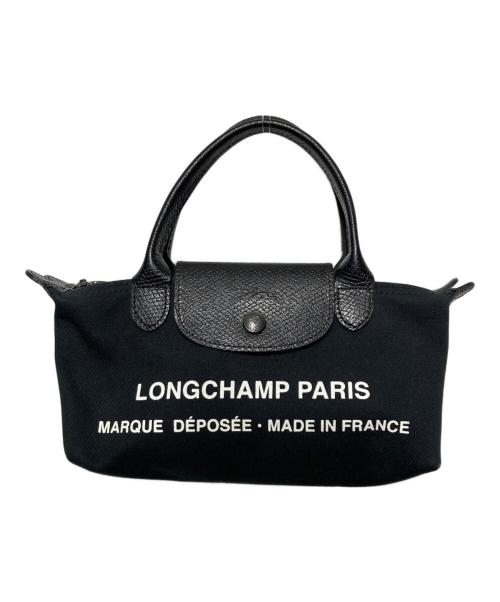 LONGCHAMP（ロンシャン）LONGCHAMP (ロンシャン) ハンドバッグ ブラックの古着・服飾アイテム