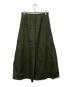 AURALEE (オーラリー) LIGHT MELTON FLARE SKIRT カーキ サイズ:1：7000円