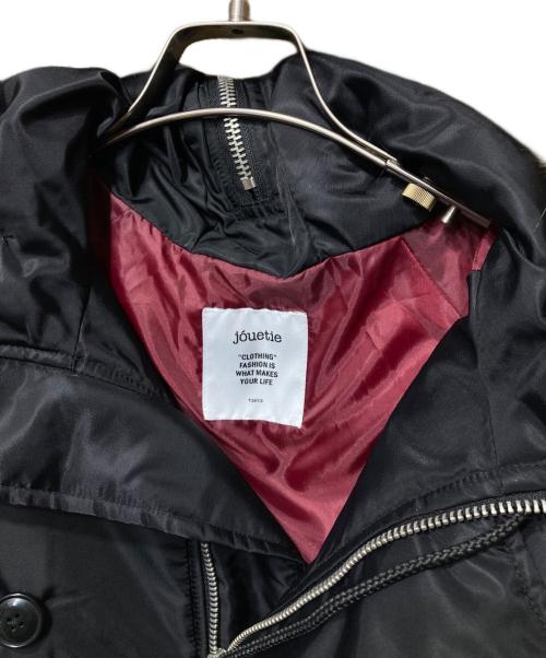 jouetie（ジュエティ）jouetie (ジュエティ) ルーズN2Bブルゾン ファーフード付き ブラック サイズ:M 未使用品の古着・服飾アイテム