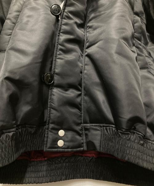 jouetie（ジュエティ）jouetie (ジュエティ) ルーズN2Bブルゾン ファーフード付き ブラック サイズ:M 未使用品の古着・服飾アイテム