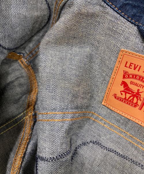 LEVI'S（リーバイス）LEVI'S (リーバイス) SlimTruckerJacketMultiPatch/スリムトラッカージャケット インディゴ サイズ:Mの古着・服飾アイテム