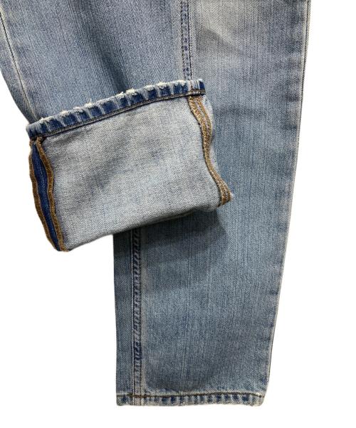 DOLCE & GABBANA（ドルチェ＆ガッバーナ）DOLCE & GABBANA (ドルチェ＆ガッバーナ) リペア加工デニムパンツ インディゴ サイズ:48の古着・服飾アイテム