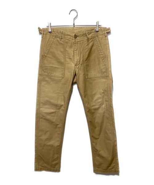 orSlow（オアスロウ）orSlow (オアスロウ) SLIM FIT FATIGUE PANTS ベージュ サイズ:Mの古着・服飾アイテム