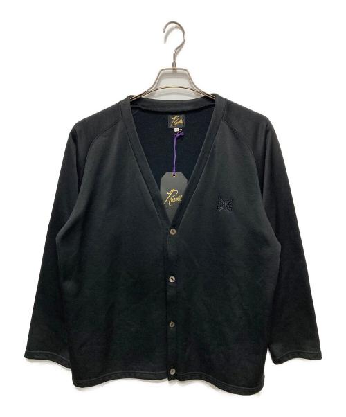 Needles（ニードルズ）Needles (ニードルズ) V Neck Cardigan C/Pe Bright Jersey ブラック サイズ:Mの古着・服飾アイテム