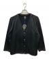 Needles（ニードルズ）の古着「V Neck Cardigan C/Pe Bright Jersey」｜ブラック