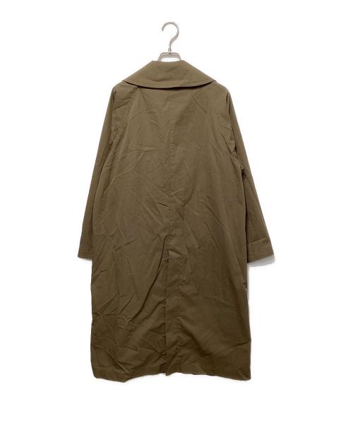 JOURNAL STANDARD（ジャーナルスタンダード）JOURNAL STANDARD (ジャーナルスタンダード) コットンナイロンギャバビックカラーコート カーキ サイズ:38の古着・服飾アイテム