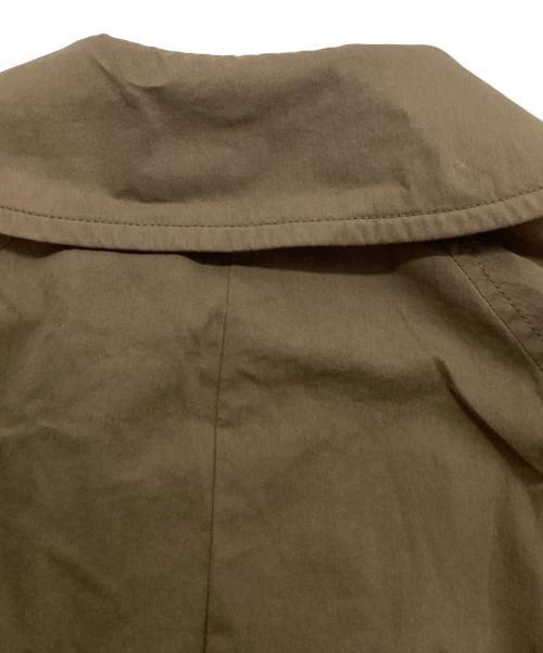 JOURNAL STANDARD（ジャーナルスタンダード）JOURNAL STANDARD (ジャーナルスタンダード) コットンナイロンギャバビックカラーコート カーキ サイズ:38の古着・服飾アイテム