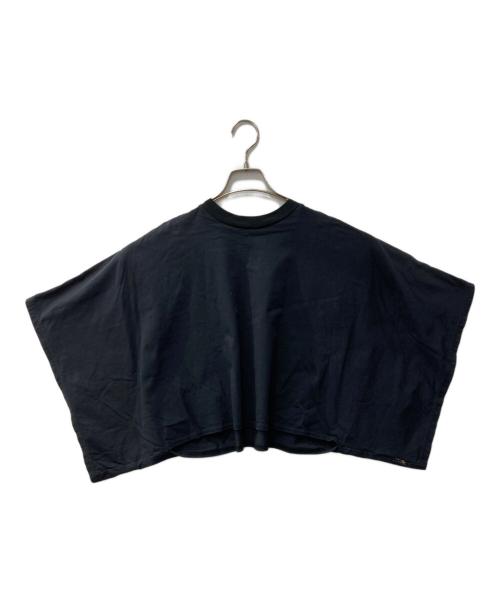 HYKE（ハイク）HYKE (ハイク) ワイドカットソー ブラック サイズ:Fの古着・服飾アイテム