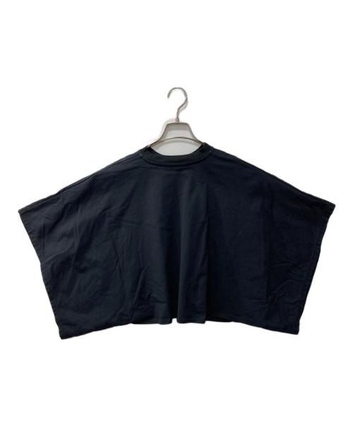 HYKE（ハイク）HYKE (ハイク) ワイドカットソー ブラック サイズ:Fの古着・服飾アイテム