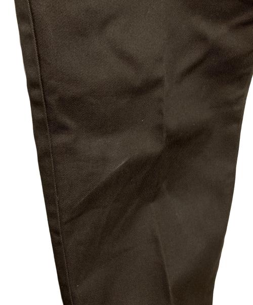 WACKO MARIA（ワコマリア）WACKO MARIA (ワコマリア) Dickies (ディッキーズ) PLEATED TROUSERS ブラウン サイズ:Mの古着・服飾アイテム