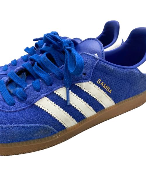 adidas（アディダス）adidas (アディダス) SAMBA OG ブルー サイズ:29.5の古着・服飾アイテム
