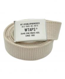 WTAPS（ダブルタップス）の古着「ガチャベルト」｜ホワイト