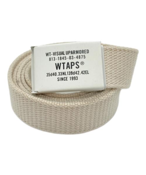 WTAPS（ダブルタップス）WTAPS (ダブルタップス) ガチャベルト ホワイトの古着・服飾アイテム